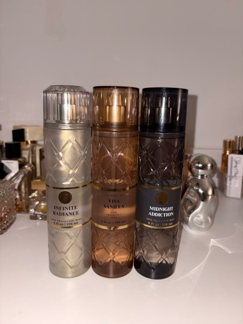 Bath & Body Works Set of 3 Fine Body Mist